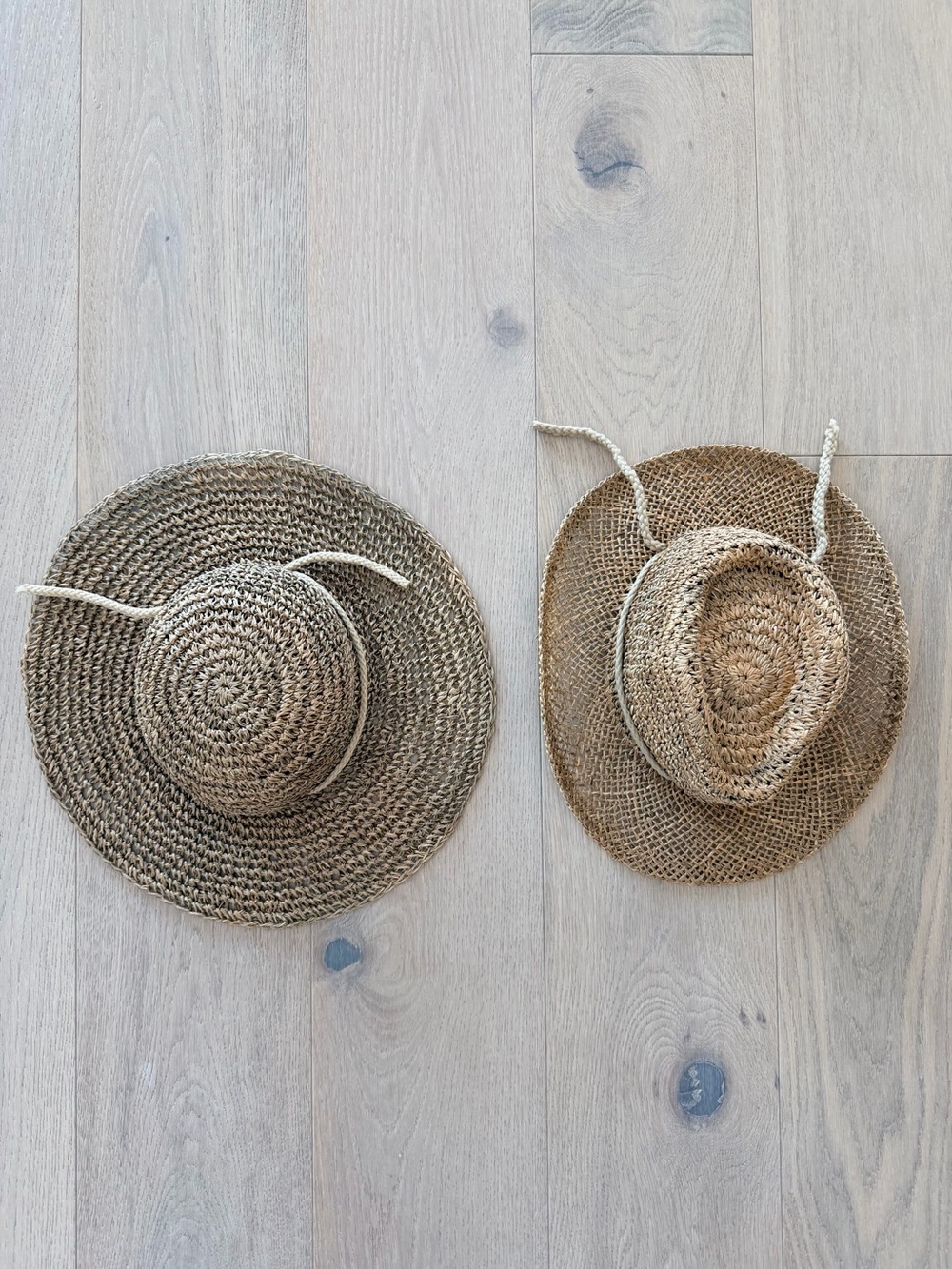 Natural Straw Sun Hats